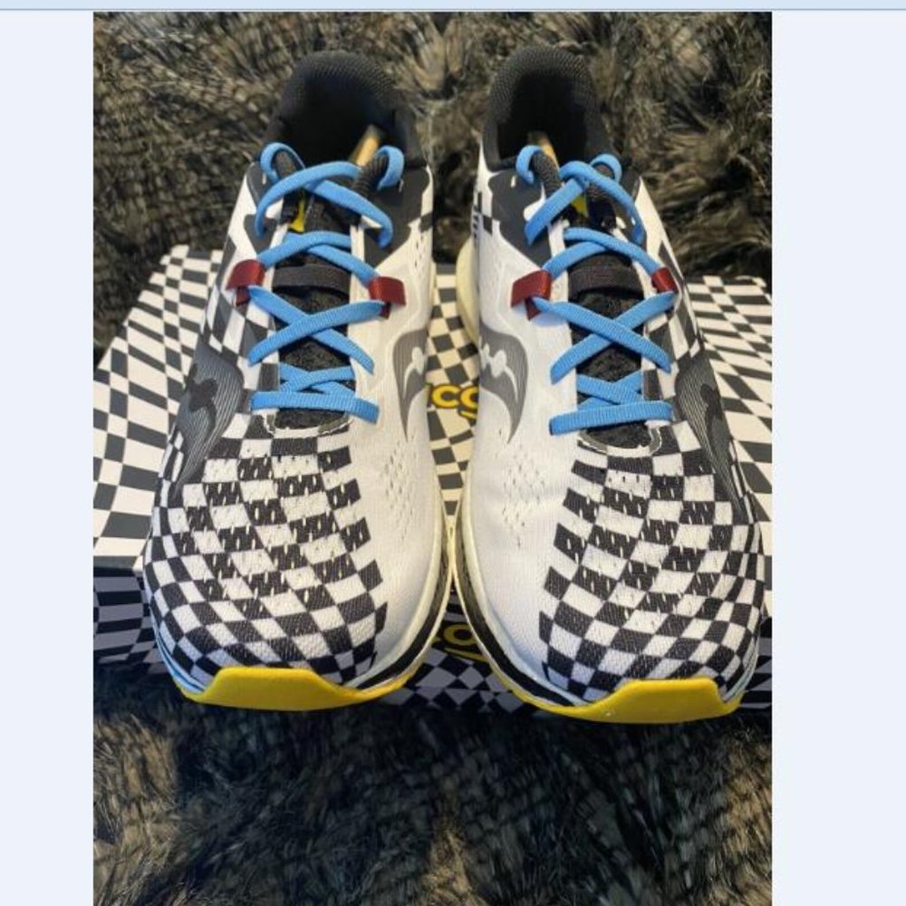 Saucony Endorphin Speed Pro 2 Men's Size 9.5 Reverie White Black S20688-40 New - Picture 4 of 10